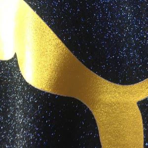 Etiqueta de transferència metàlica de calor de silicona plana